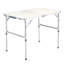 Table pliante en alliage d'aluminium à usage domestique 3 pi blanc