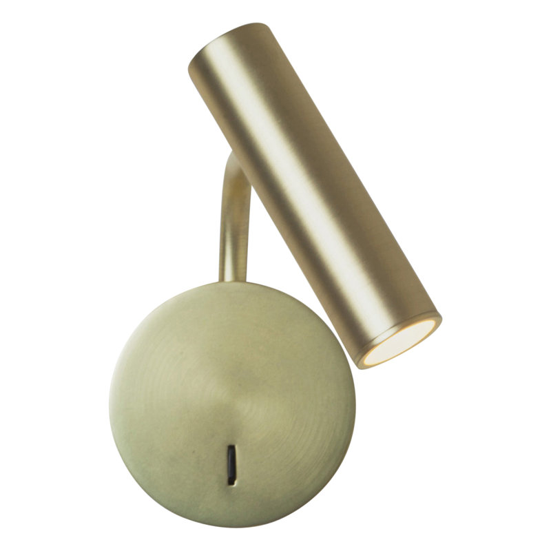 Enna 1 - Light LED Swing Arm, Matt Gold