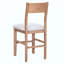 Ensemble de table de salle à manger à hauteur de comptoir 5 pièces Farmhouse avec 1 table rectangulaire et 4 chaises pour petits espaces-1514445950