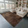 Tapis brun simple Res Resence