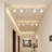 4 - Light 32.28" LED Dimmable Rotatable Flush Mount