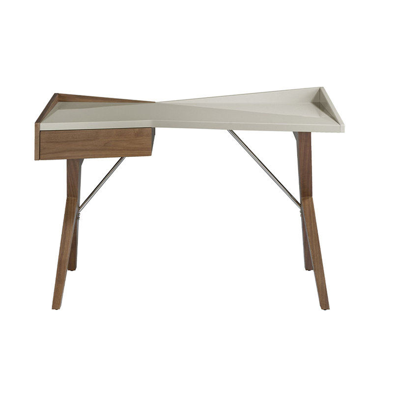 Walnut desk with wooden top