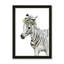 «Savannah Zebra», art encadré-47566037-47566039
