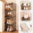Vertical Shoe Rack Organizer, 5-Tier Modular Shoe Storage Cabinet, Space-Saving Stackable Shoe Stand For Closet, Entryway, And Corner