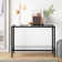 Hera 62'' Glass Top Console Table