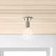 Madisson Single Light Semi Flush Mount