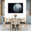 Reproduction d'art mural paysage céleste abstrait contemporain de lune céleste-484382112