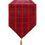 Christmas Scottish Tartan Tasselled Table Runner-1847656958