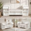 Banc de rangement polyvalent pour entrée avec coussin et compartiments multifonctionnels pour des espaces de vie organisés-304149581