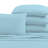 Hotel Luxurious Bamboo Blend Deep Pockets Breathable Cooling Bed Sheet Set 2000 Series-1060586735-1060586751