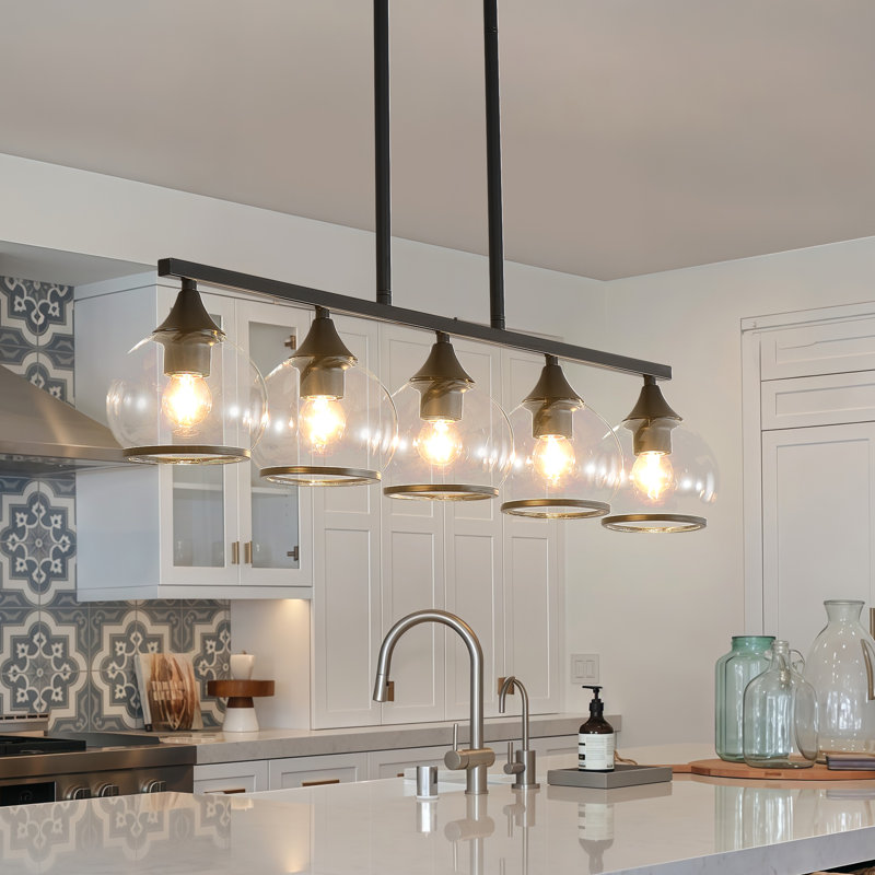 Luminaire suspendu 5 lumières Modern Modern