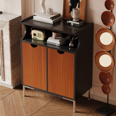 Armoire à chaussures de style français avec rangement rétro