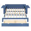 Lit de jour multifonctionnel avec bureau amovible, tiroirs de rangement et table d'appoint hydraulique, structure de canapé-lit peu encombrante-1257883484-1257883552
