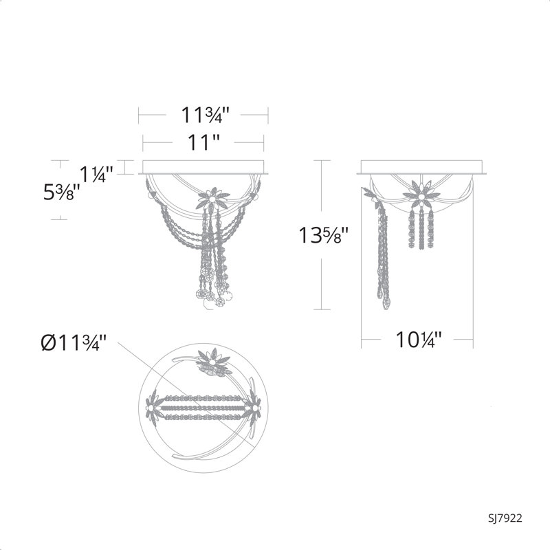 Revere 1 - Light LED Flush Mount