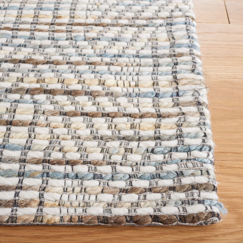 Garrey Hand Loomed Performance Geometric Rug, Rectangle 8' x 10'