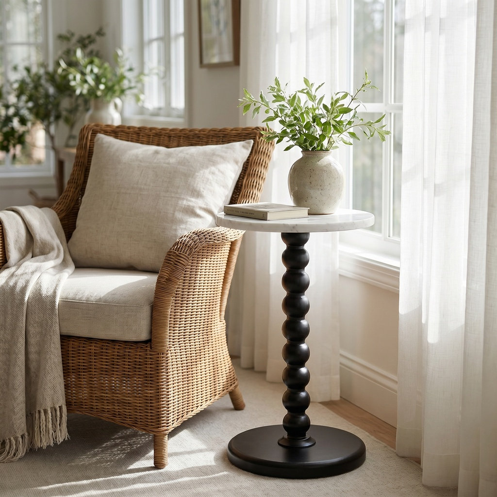 Eliora 16" Console Table, White