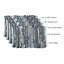 Jute, Cotton Rag Rug Woven Rectangle-80689720