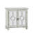 Modern Traditional Accent Chest In Antique White With Interior Space Shelving-2097486508