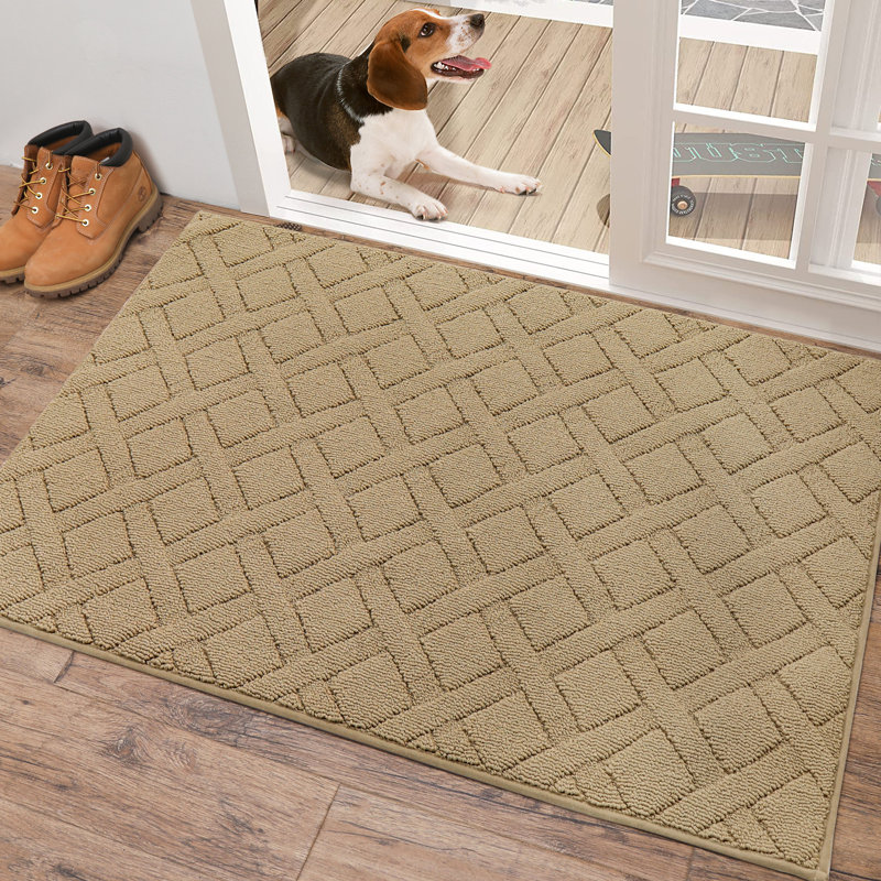 Paillasson Dioselina, Beige, L 32 po x L 48 po