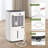 R.W.FLAME 24 Pints per Day Console Dehumidifier for Rooms up to 1500 Sq. Ft.