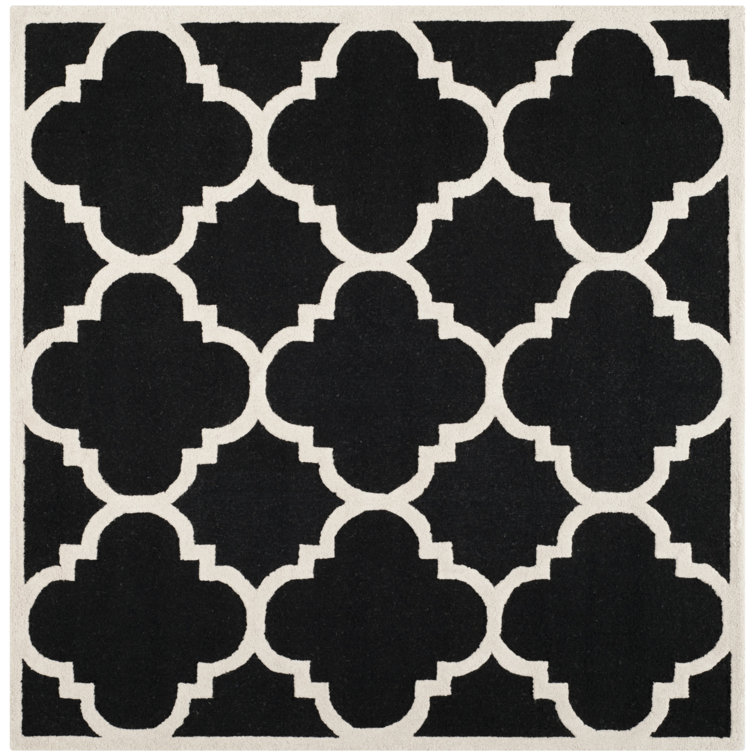 Cannen Hand Tufted Wool Geometric Rug
