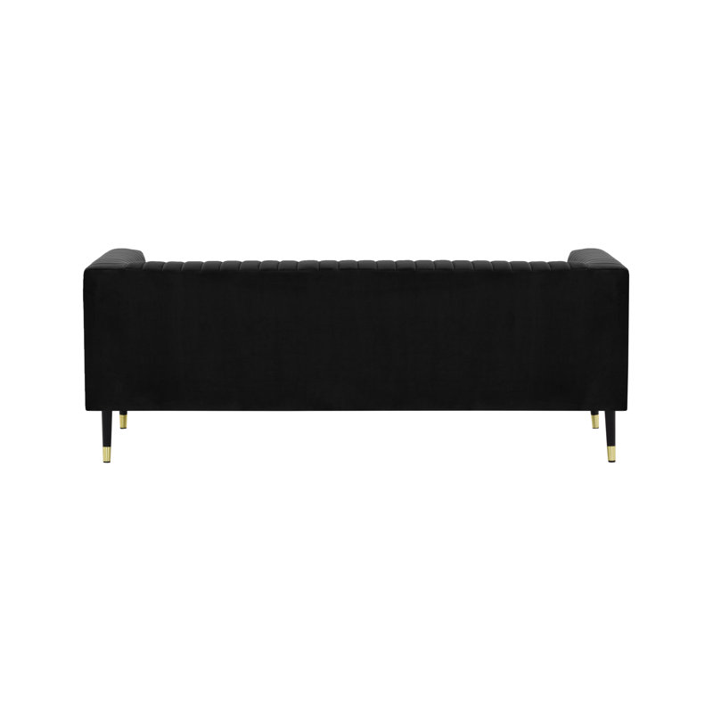Burnham Sofa, 3 Seater, Black
