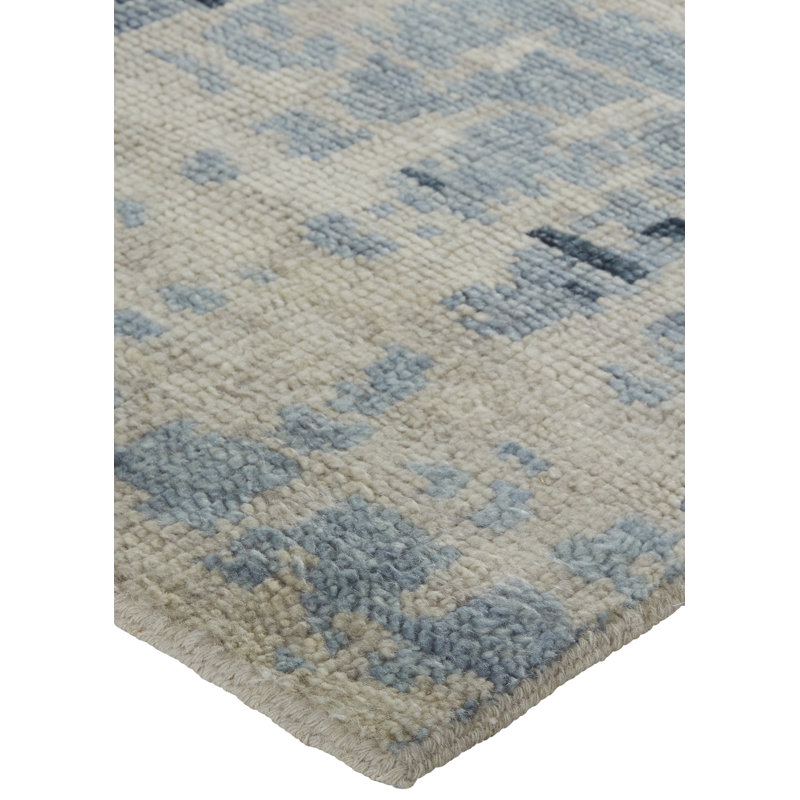 Palomar Wool Abstract Area Rug, Rectangle 2' x 3'
