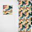 Nostalgic Mod Waves I - Rideau Mid-Century - Velours obscurcissant - 1 panneau-107575638