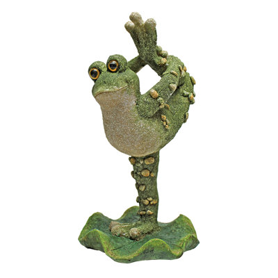 Boogie Down, Dancing Frog Leg Up Statue