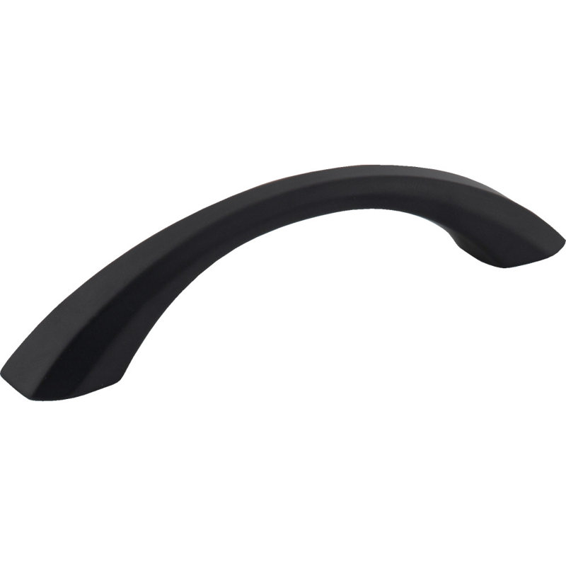 Wheeler Bar Pull, Matte Black, 3 3/4"