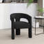 Fauteuil large en velours 24,6 po Jauier-1741393850