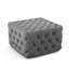 Aya 62Cm Velvet Tufted Square Cocktail Ottoman-1437932754