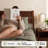 Callisto 2-Piece Queen size Solid Wood Bedroom Set with Platform Bed and Nightstand, Walnut Finish-857537432-857537431