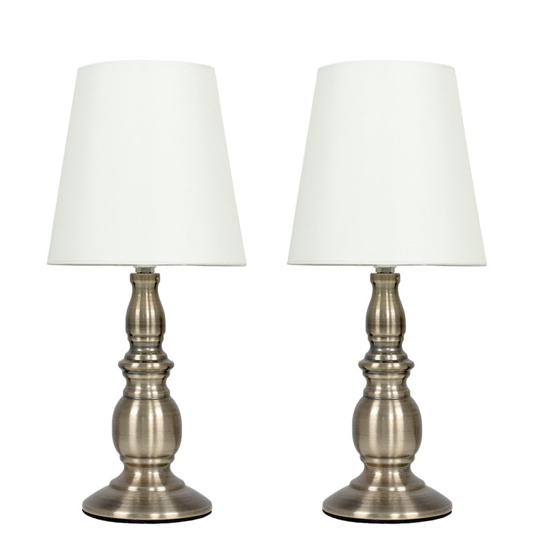 Jalyn Metal Table Lamp, Antique Brass, Not Included