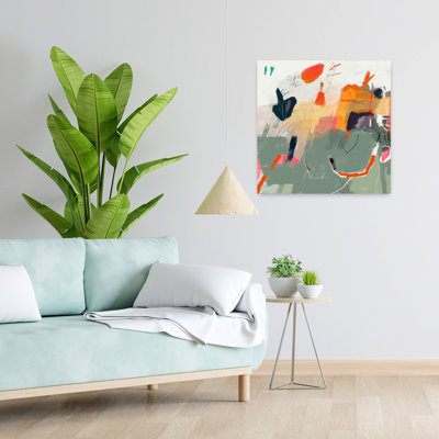 Art abstrait du début du printemps