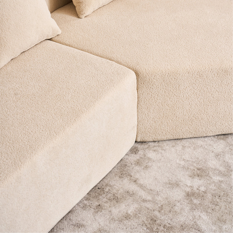 Canapé à mémoire de forme, Beige