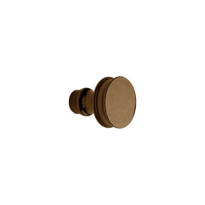 Carriage Bronze Round Knob