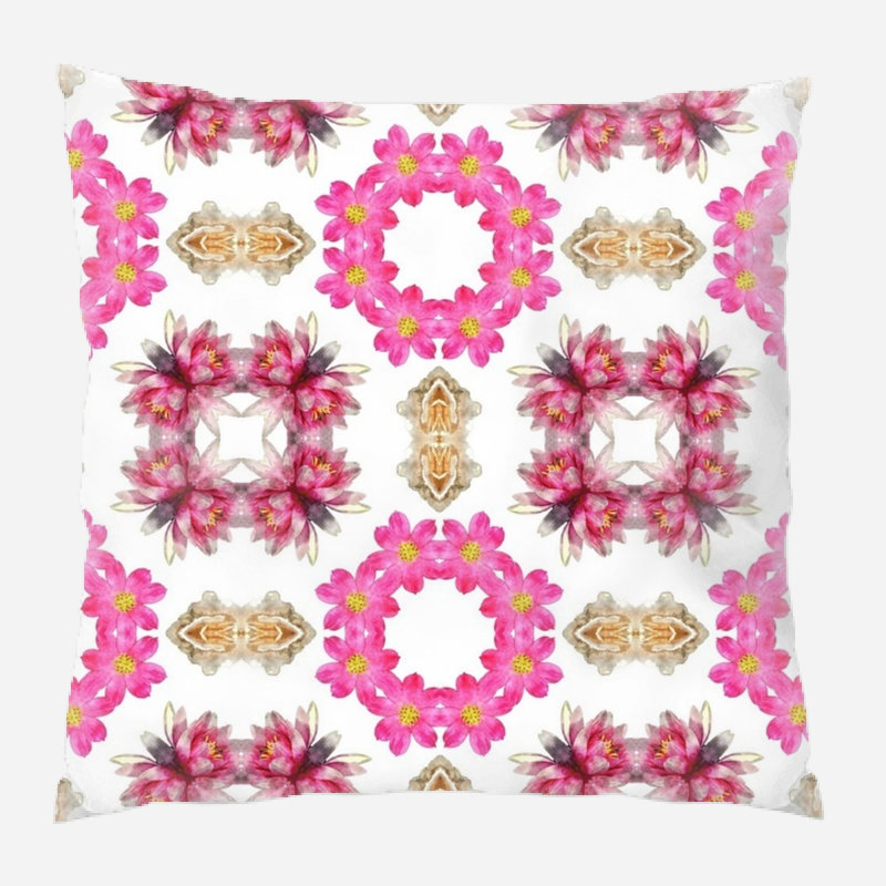 Coussin décoratif fleur, Intérieur