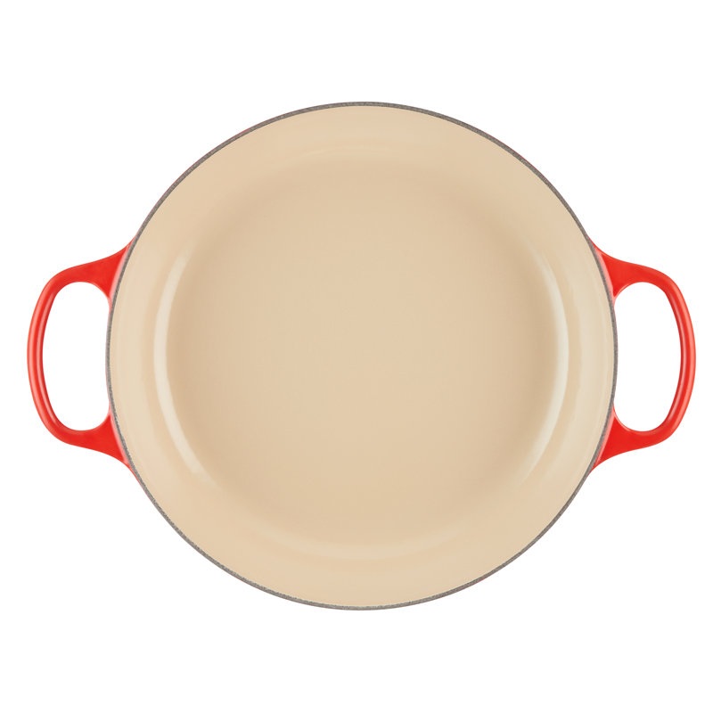 Le Creuset Signature Enameled Cast Iron Braiser with Lid, Cerise