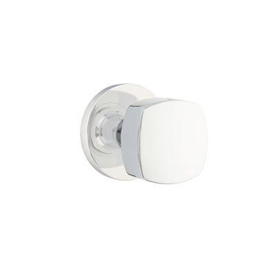 Emtek Passage Knobset w/ Disk Rosette and Freestone Knob