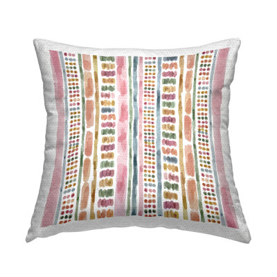 Abstract Outdoor Throw Pillow