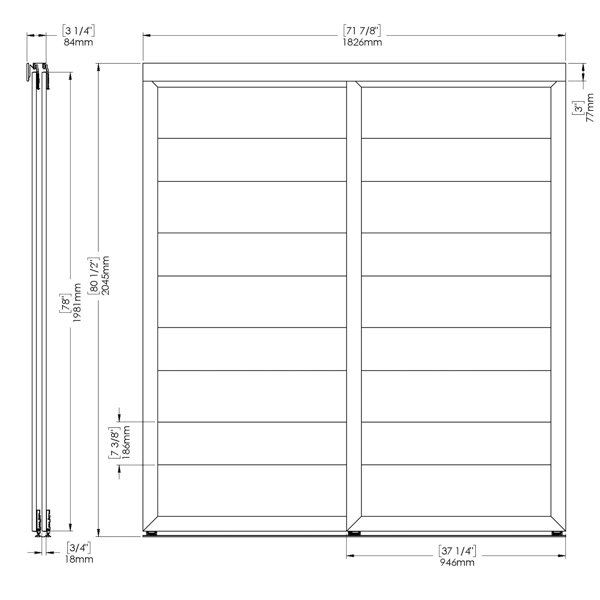 Dimensions du produit