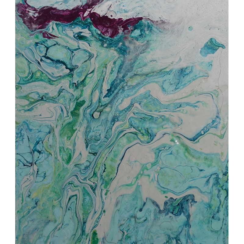 Splashing Rapids Painting