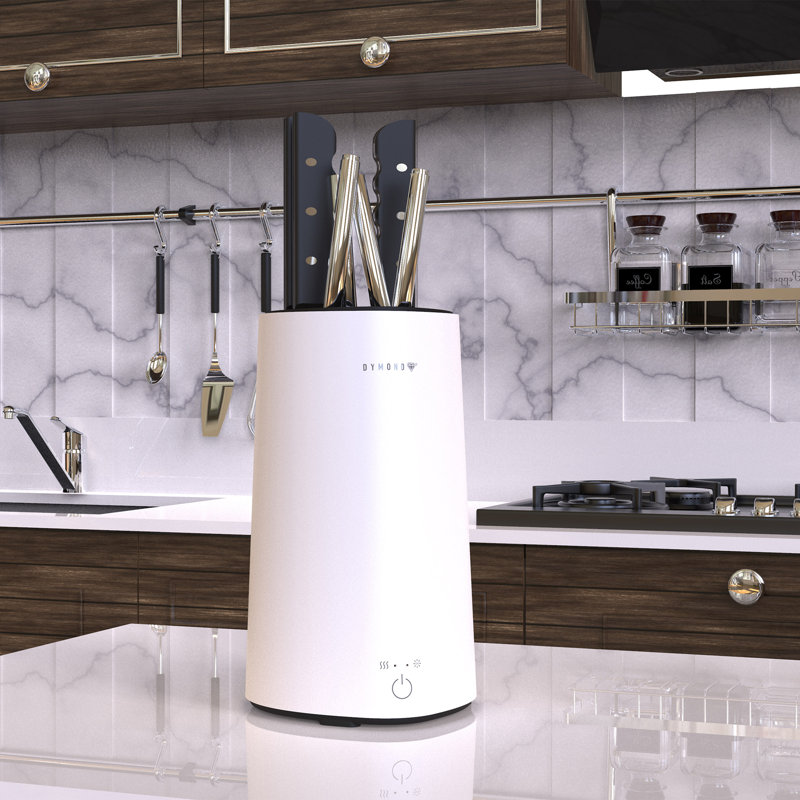 Porte-couteaux à encastrer UV DYMOND, Blanc