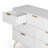 7 - Drawer Dresser 47.2''W Wood Wide Chest Of Drawers With Metal Handle & Feet-2090676319