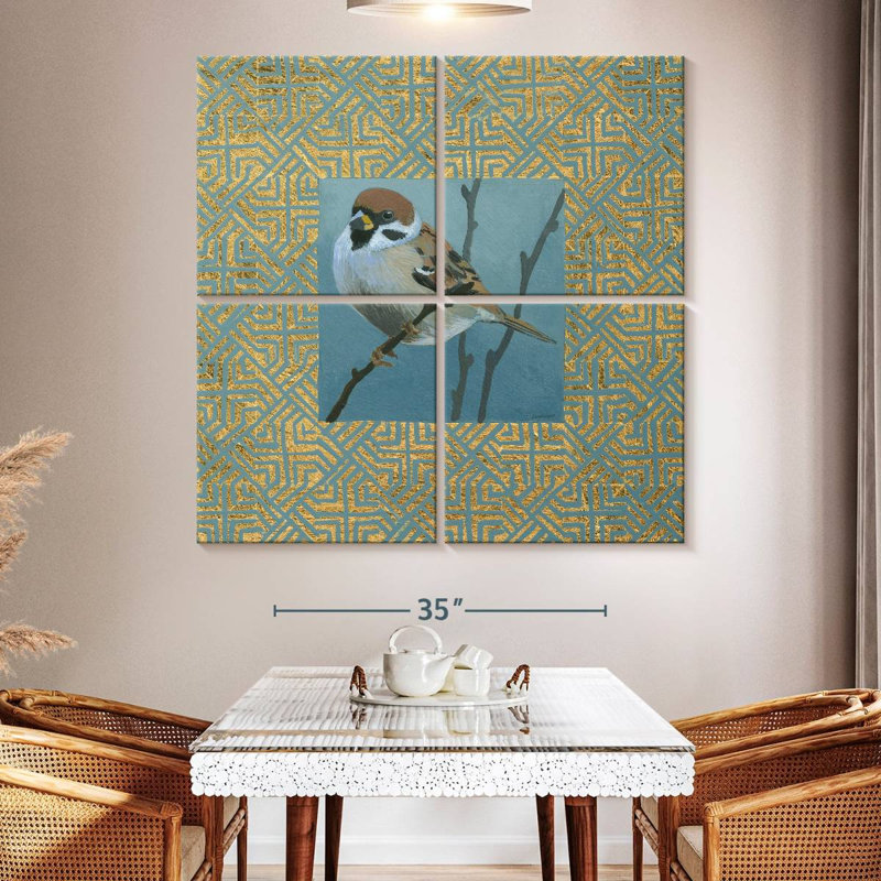 Brampt The Sparrow, 50'' H x 50'' W