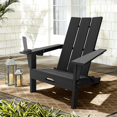 Chaise Adirondack pliante pour l'extérieur 