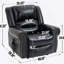 Fauteuil inclinable Power Lift, double moteur, cuir véritable, mécanisme de mouvement robuste avec ports USB