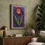Ornamental Tulip Study Botanical - Wrapped Canvas-327871030-327871033