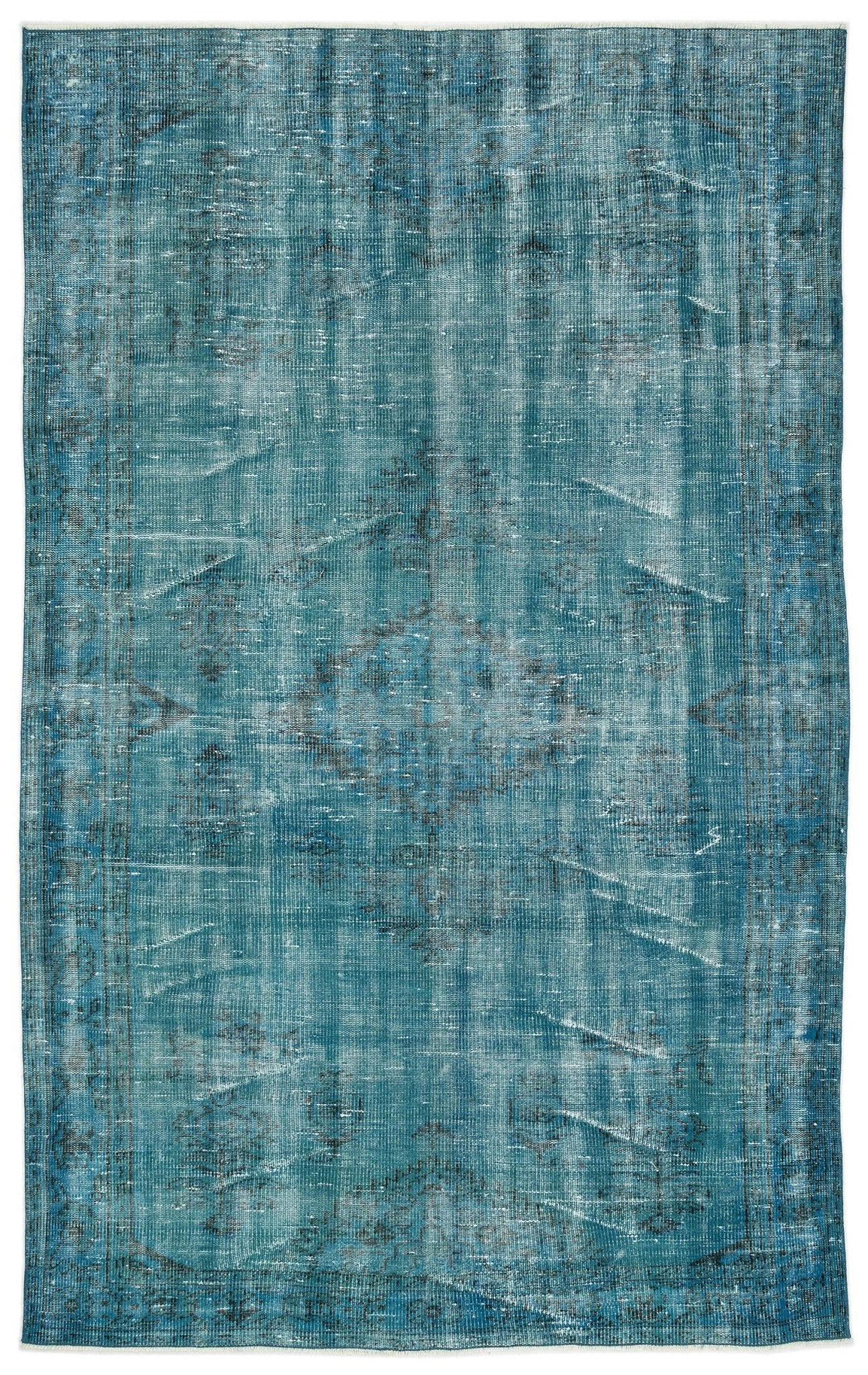 Rug N Carpet Atina Turquoise Vintage Wool Handmade Area Rug - Wayfair Canada